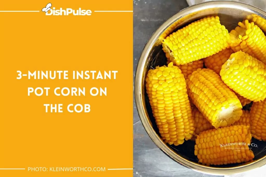 3-Minute Instant Pot Corn on the Cob