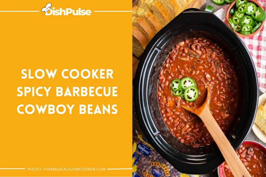 Slow Cooker Spicy Barbecue Cowboy Beans