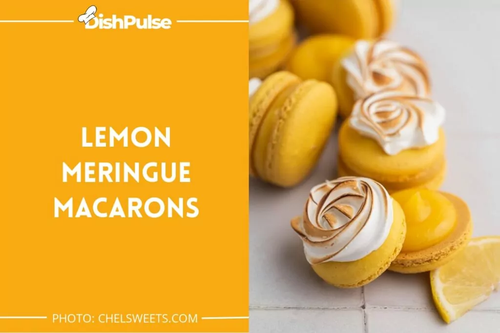 Lemon Meringue Macarons