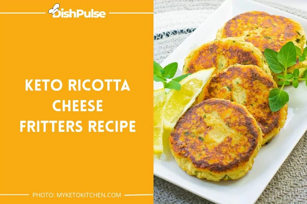 Keto Ricotta Cheese Fritters Recipe