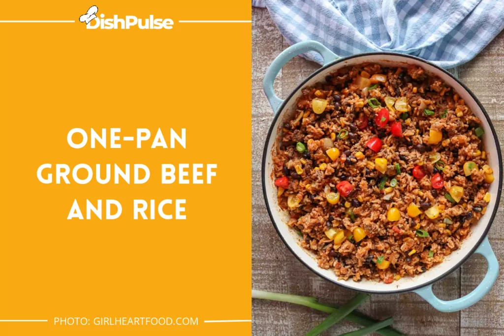 One-pan Ground Beef And Rice
