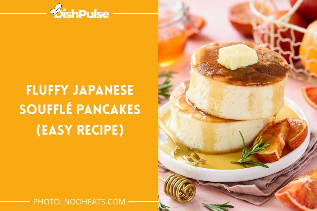 Fluffy Japanese Soufflé Pancakes (Easy Recipe)