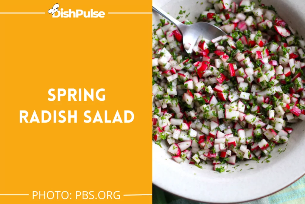 Spring Radish Salad