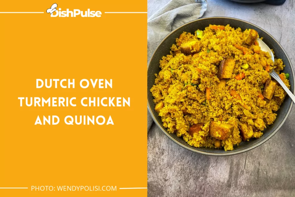 Dutch Oven Turmeric Chicken and Quinoa