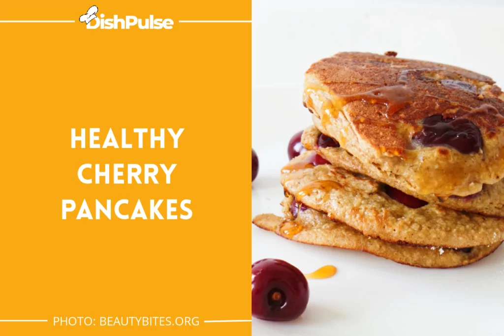 Healthy Cherry Pancakes