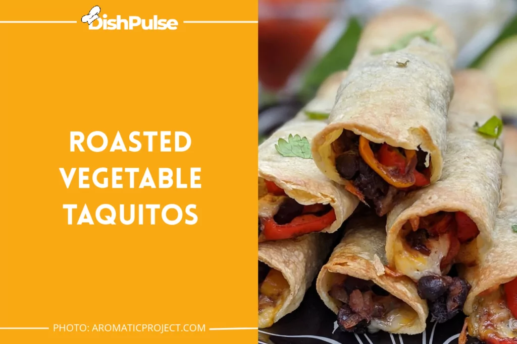 Roasted Vegetable Taquitos