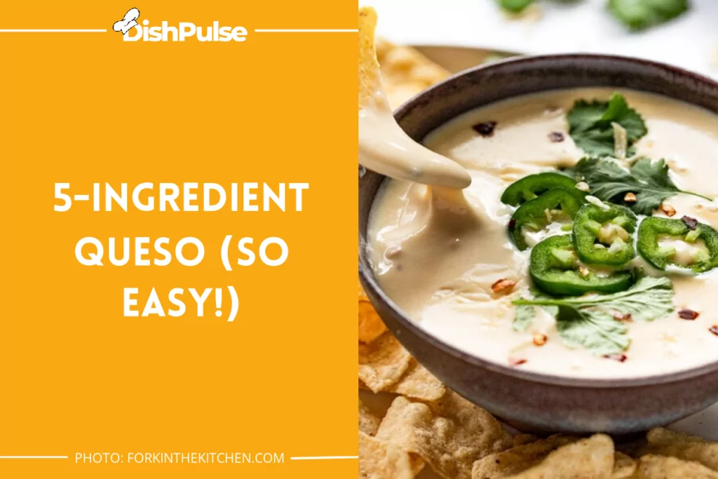 5-ingredient Queso (So Easy!)