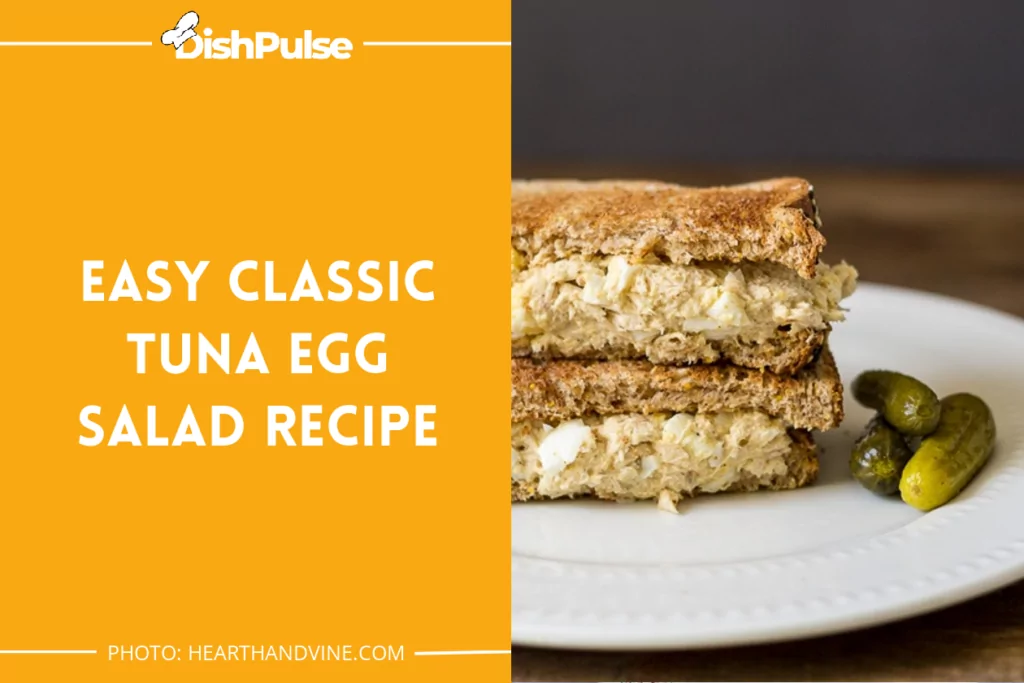 Easy Classic Tuna Egg Salad Recipe