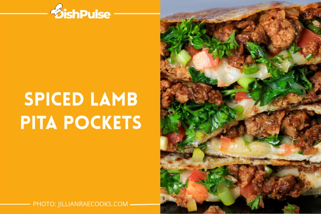 Spiced Lamb Pita Pockets