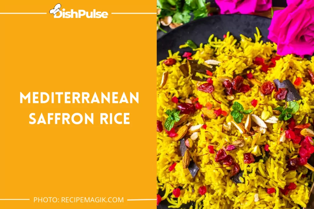 Mediterranean Saffron Rice