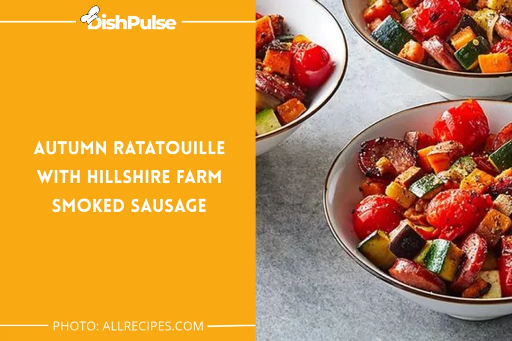 Autumn Ratatouille with Hillshire Farm Smoked Sausage