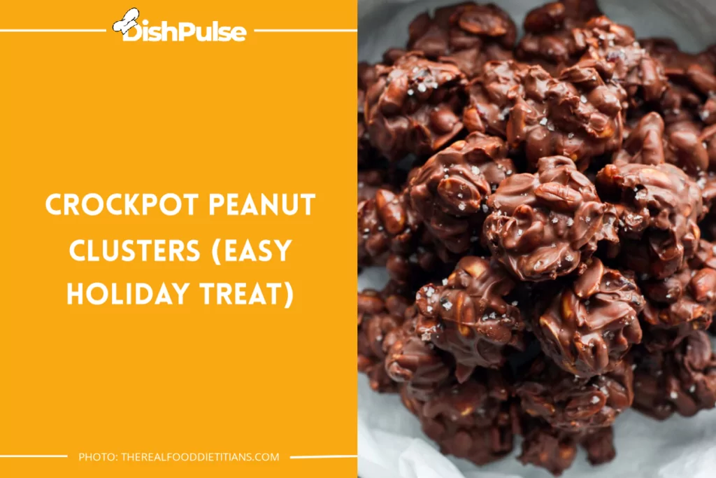 Crockpot Peanut Clusters (Easy Holiday Treat)
