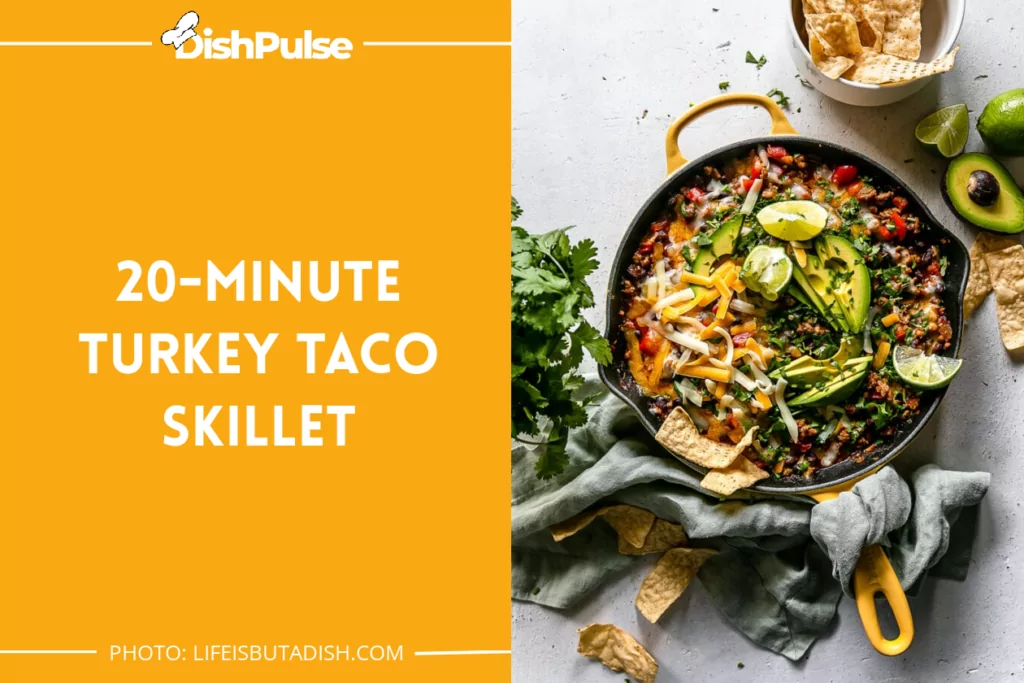 20-minute Turkey Taco Skillet