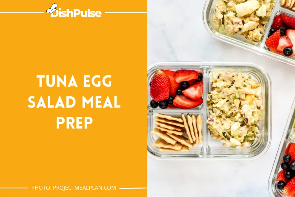 Tuna Egg Salad Meal Prep