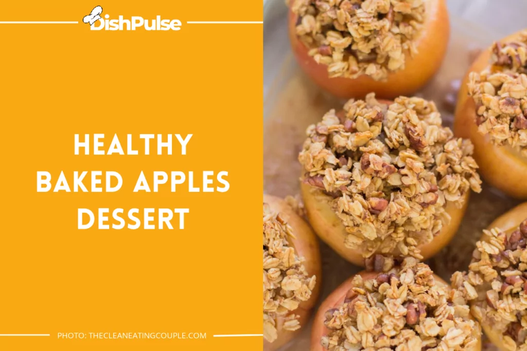 Healthy Baked Apples Dessert