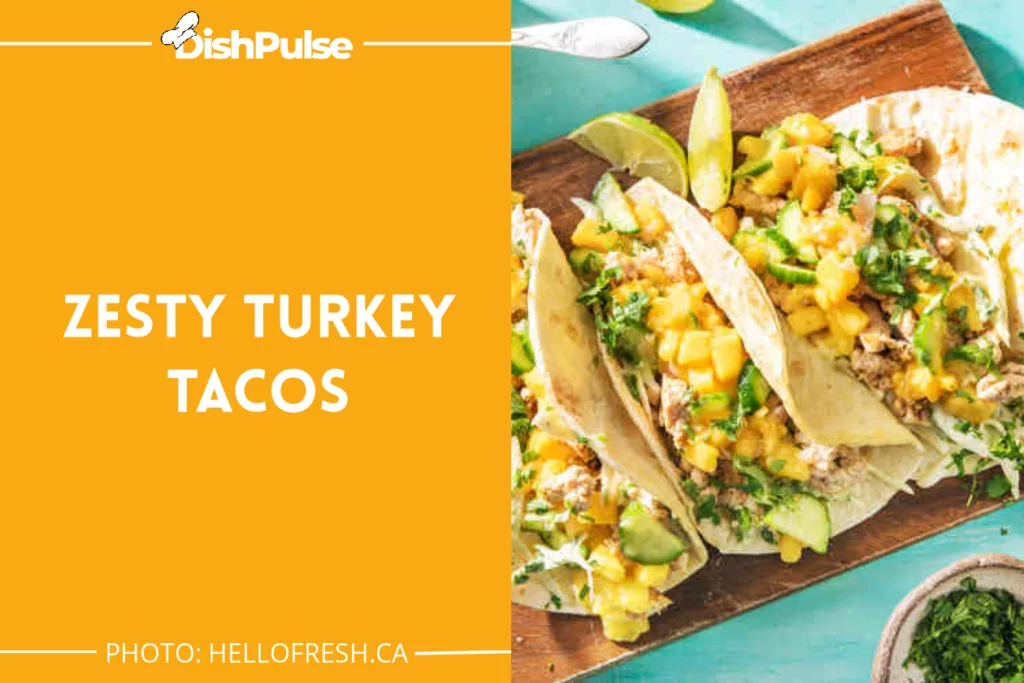 Zesty Turkey Tacos