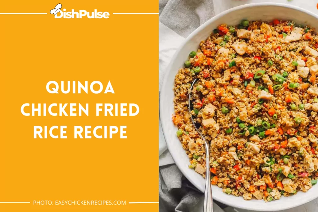 Quinoa Chicken Fried Rice Recipe