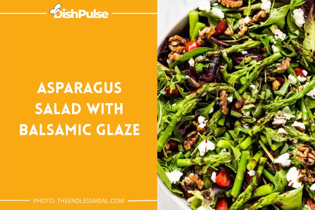 Asparagus Salad with Balsamic Glaze