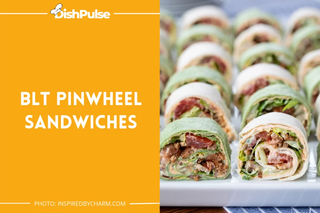 BLT Pinwheel Sandwiches