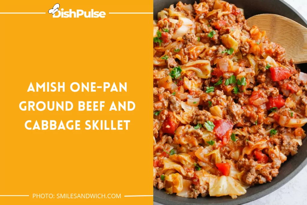 Amish One-pan Ground Beef And Cabbage Skillet