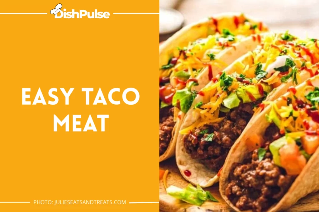 Easy Taco Meat
