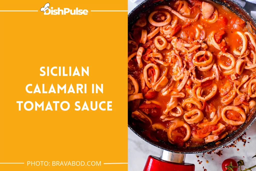 Sicilian Calamari in Tomato Sauce