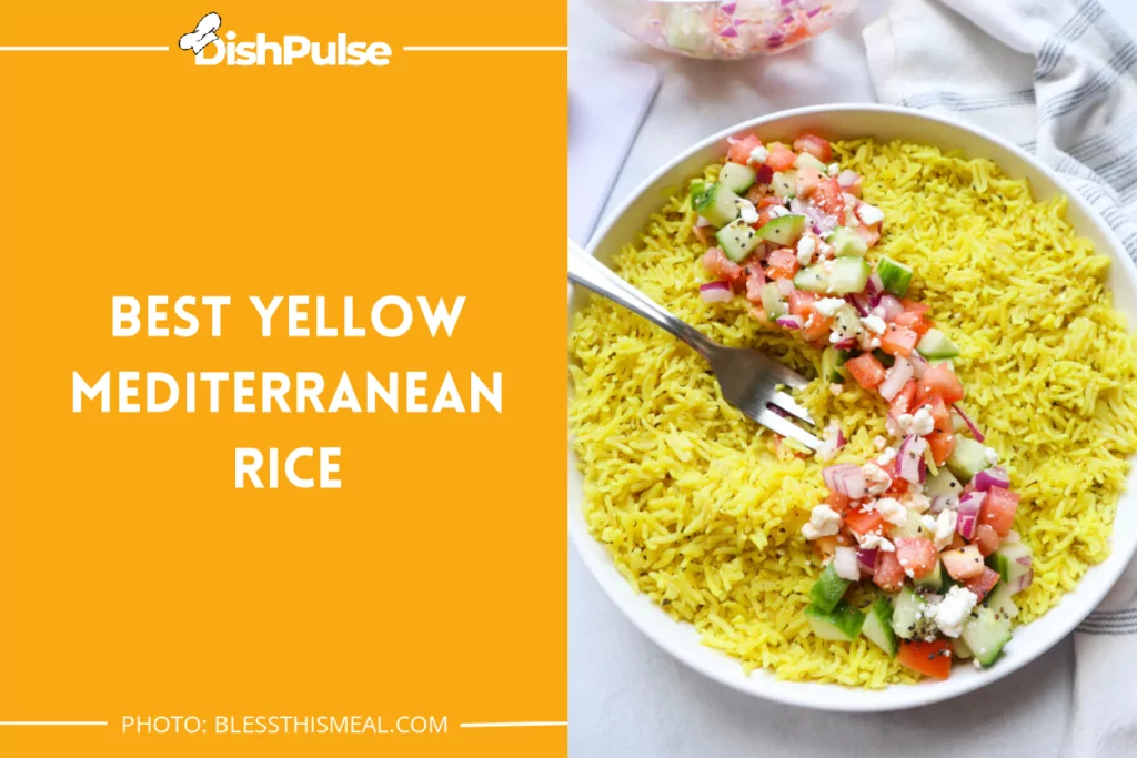 Best Yellow Mediterranean Rice