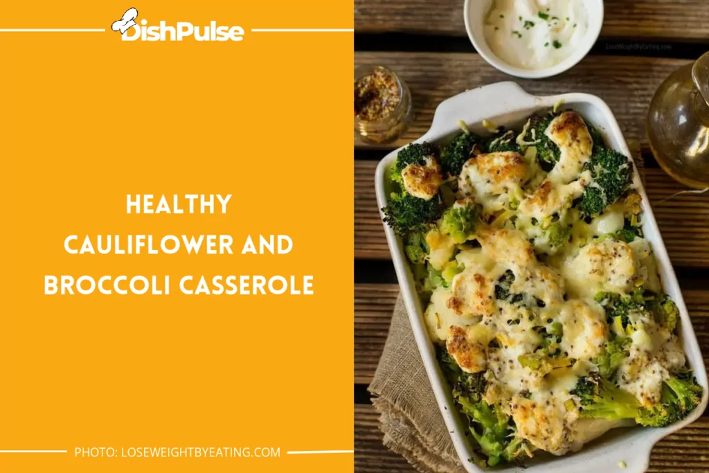 Healthy Cauliflower and Broccoli Casserole