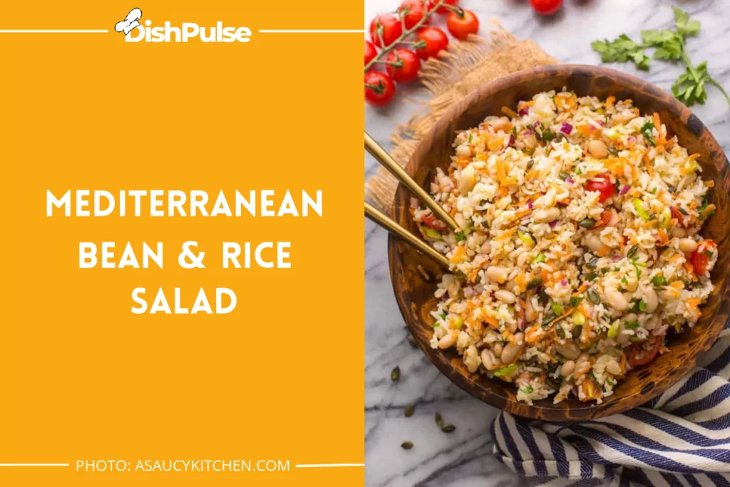 Mediterranean Bean & Rice Salad