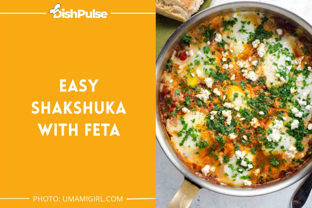Easy Shakshuka with Feta
