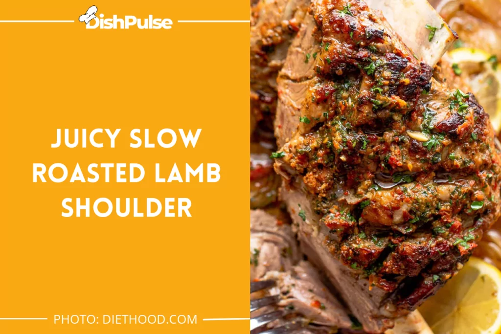 Juicy Slow Roasted Lamb Shoulder