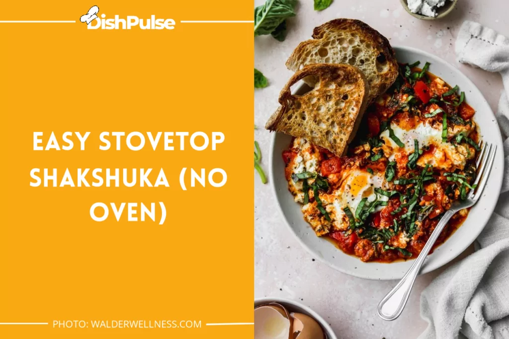 Easy Stovetop Shakshuka (No Oven)