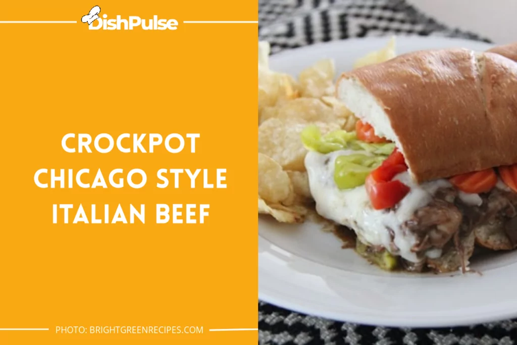 Crockpot Chicago Style Italian Beef