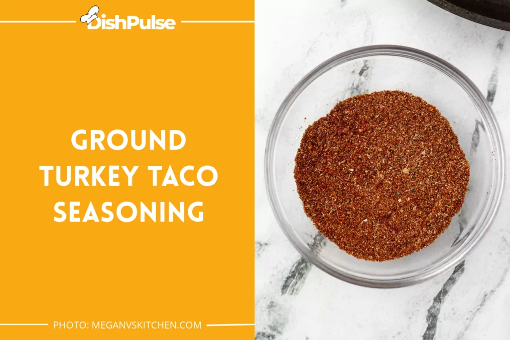 Ground Turkey Taco Seasoning