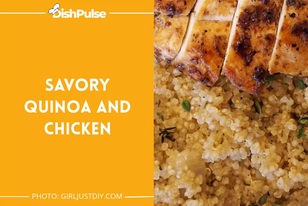 Savory Quinoa and Chicken
