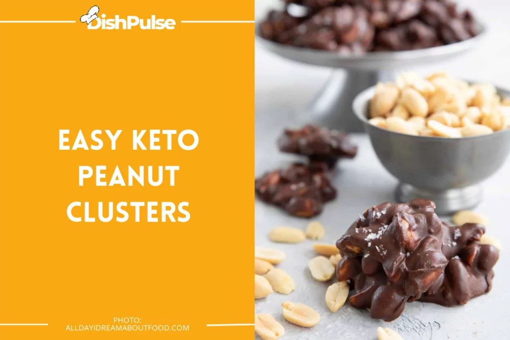 Easy Keto Peanut Clusters