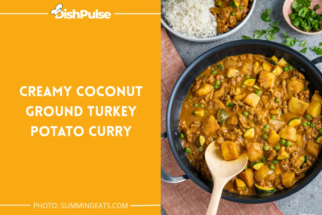 Creamy Coconut Ground Turkey Potato Curry