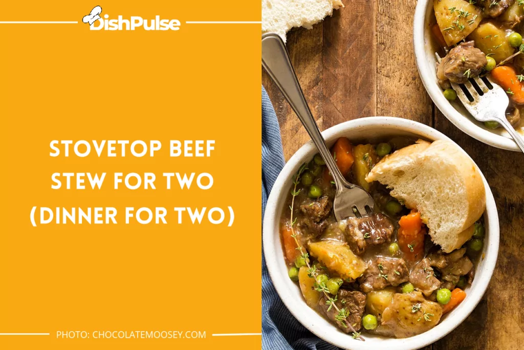 Stovetop Beef Stew For Two (Dinner For Two)