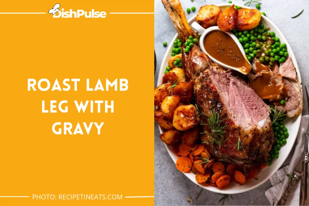 Roast Lamb Leg with Gravy