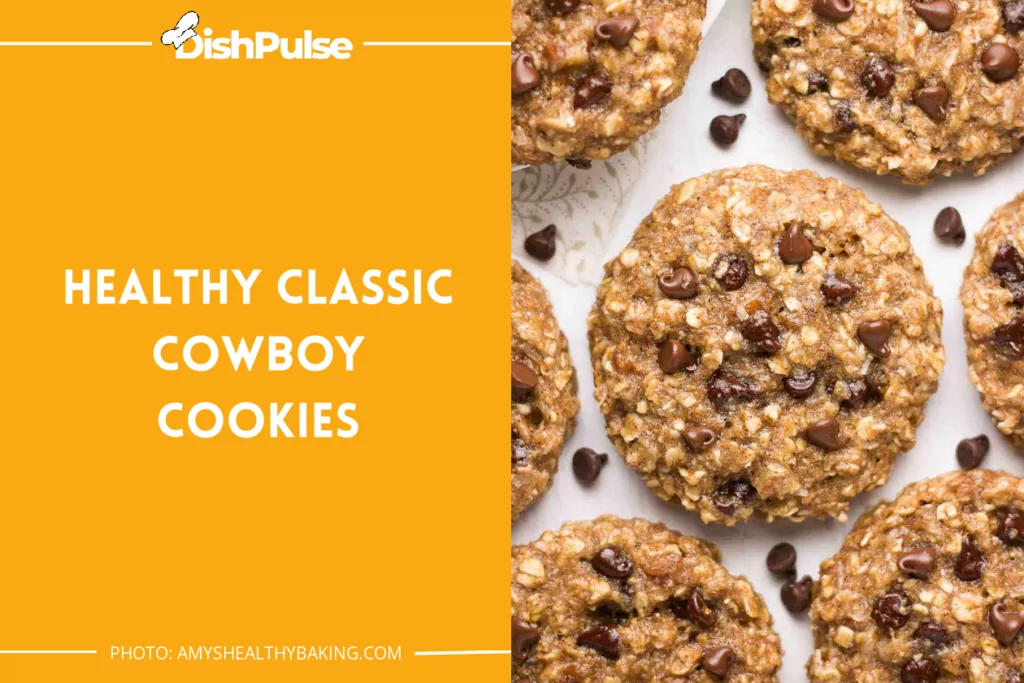 Healthy Classic Cowboy Cookies