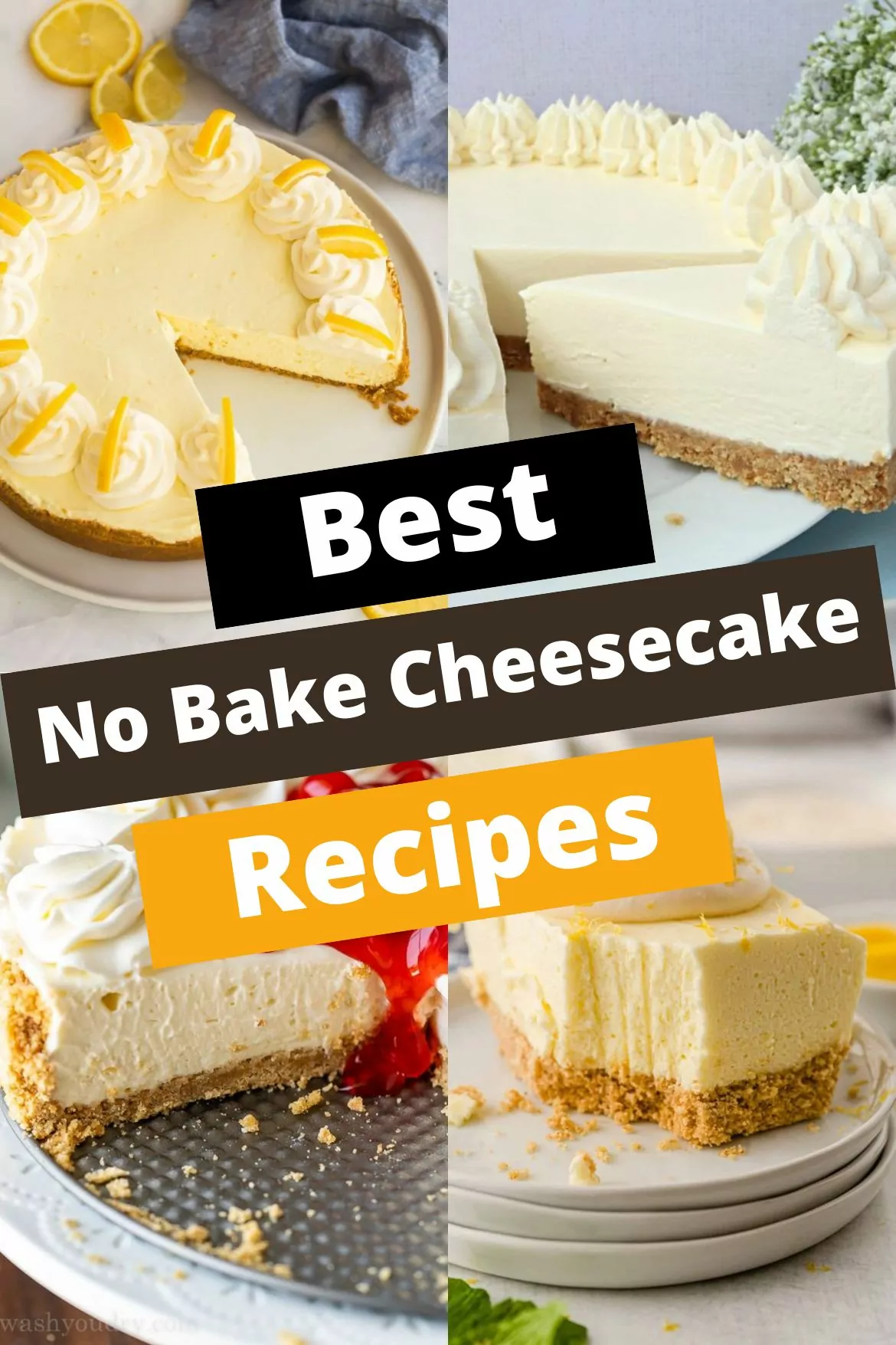 No Bake Cheesecake
