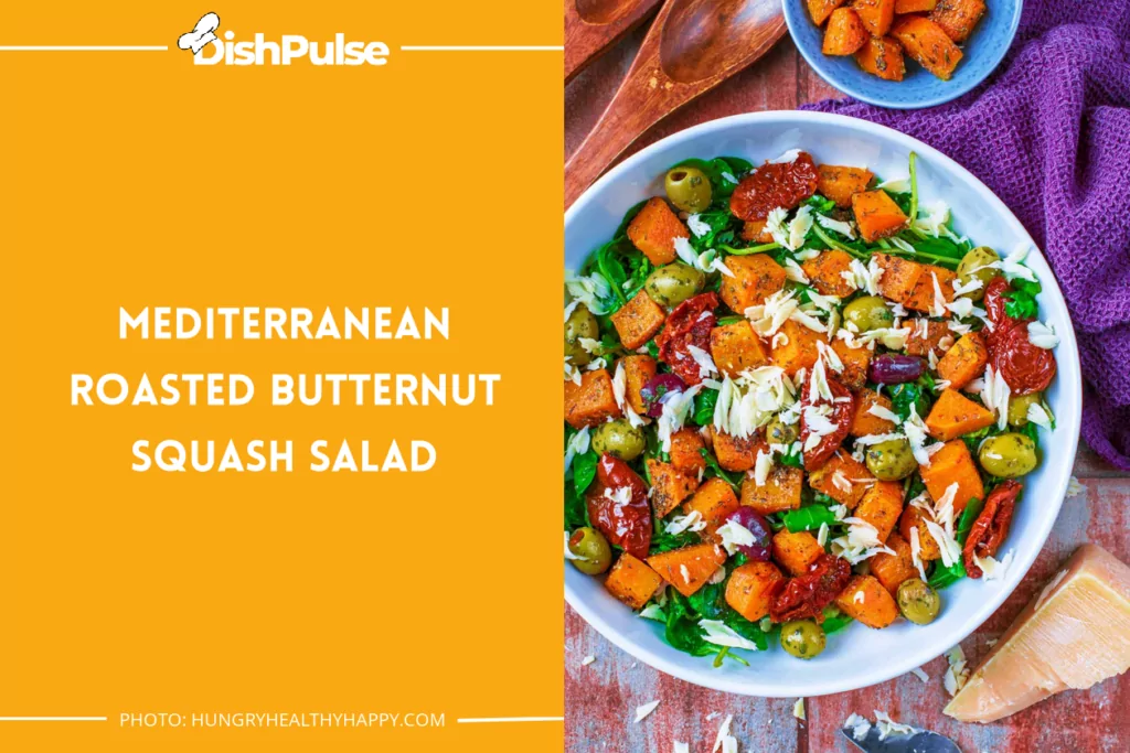 Mediterranean Roasted Butternut Squash Salad