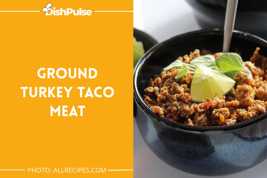 Ground Turkey Taco Meat