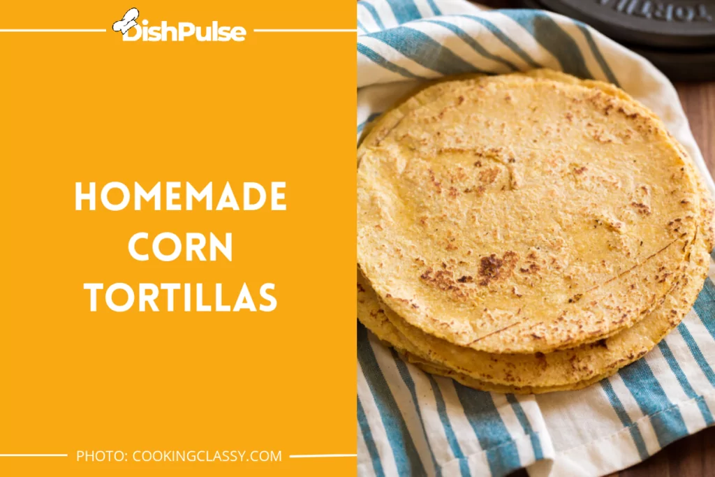 Homemade Corn Tortillas