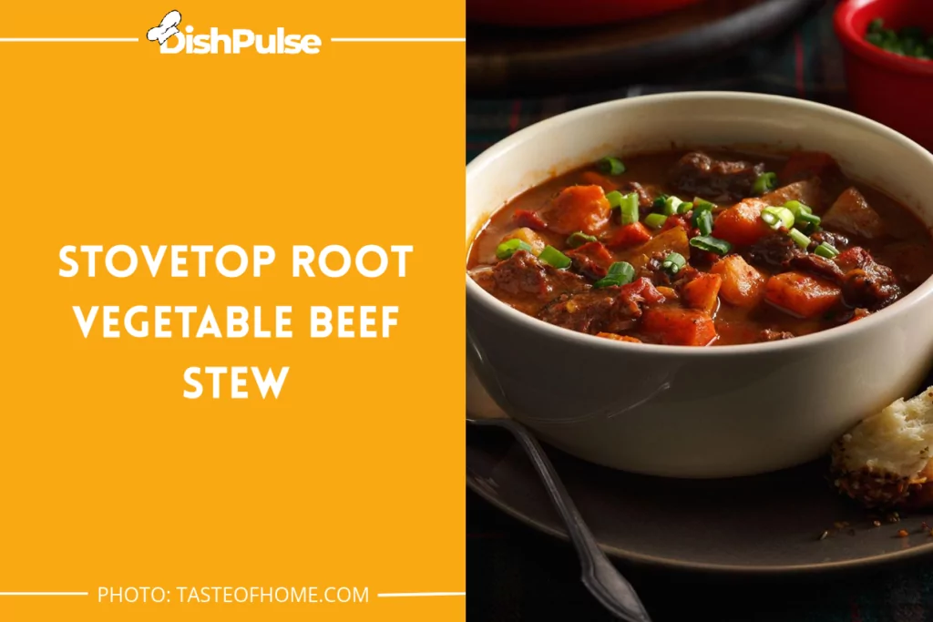 Stovetop Root Vegetable Beef Stew