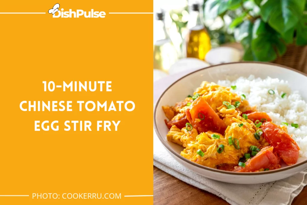 10-Minute Chinese Tomato Egg Stir Fry