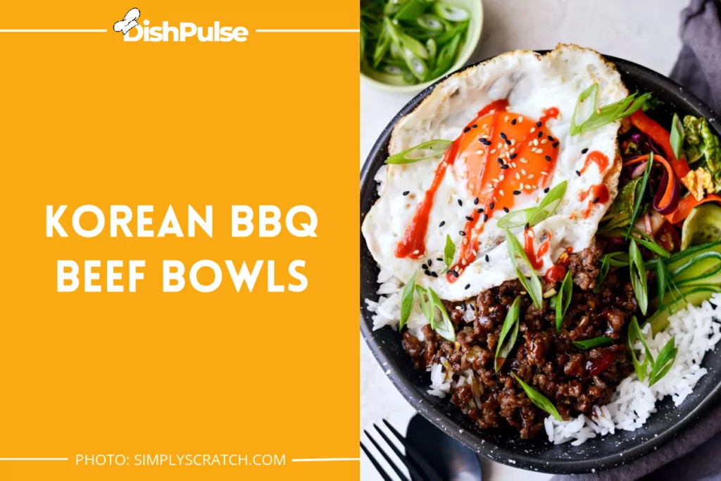 Korean BBQ Beef Bowls