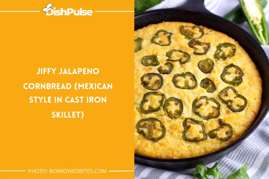 Jiffy Jalapeno Cornbread (Mexican Style in Cast Iron Skillet)