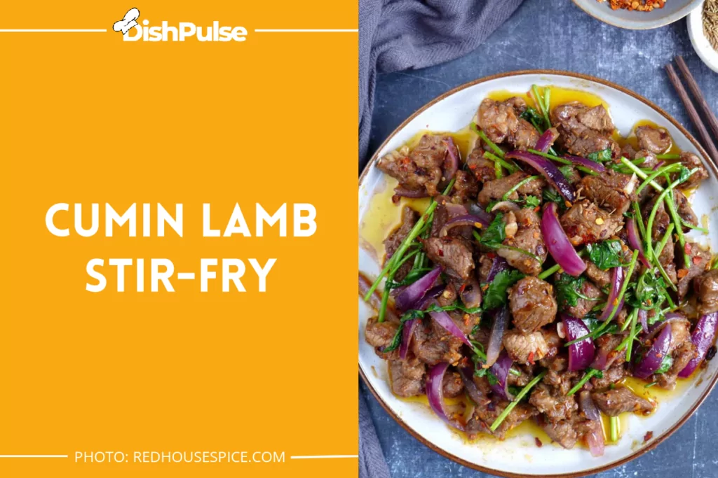 Cumin Lamb Stir-fry