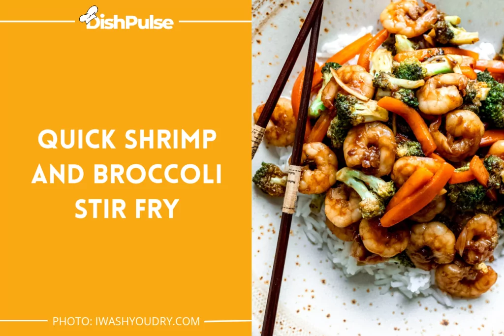 Quick Shrimp and Broccoli Stir Fry